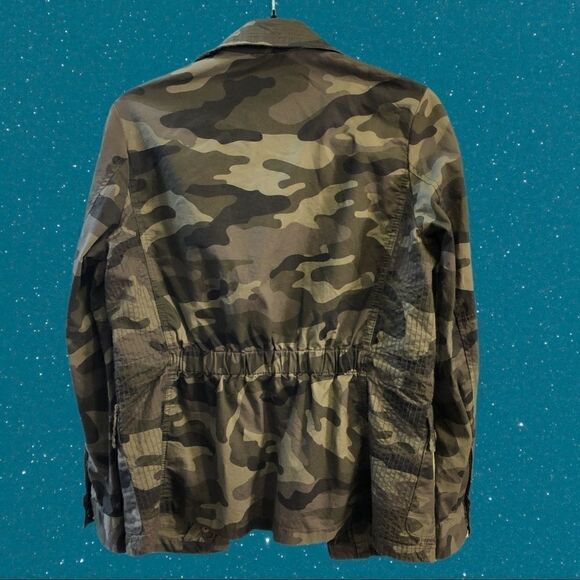 Love Tree Camo Long Jacket - Picture 3 of 6